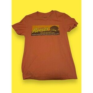 Reese’s Peanut Butter Cups T Shirt Small Tee Luv Cute Retro Style Graphics Rare